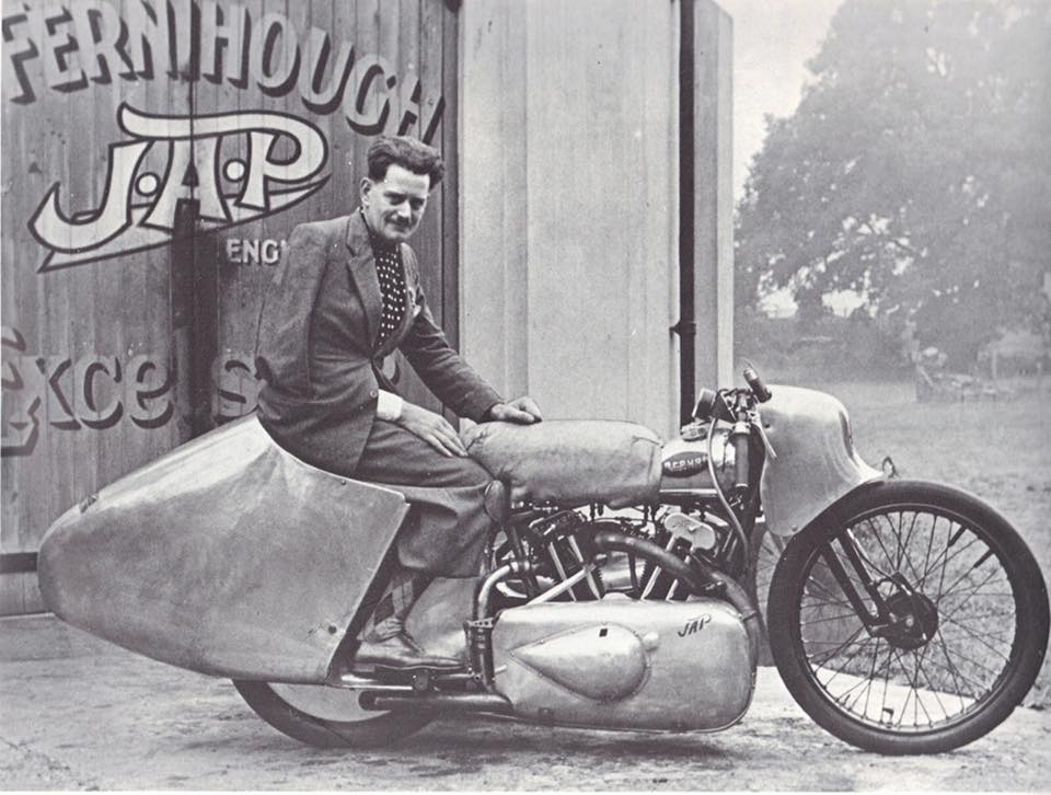 Brough superior speed record bike